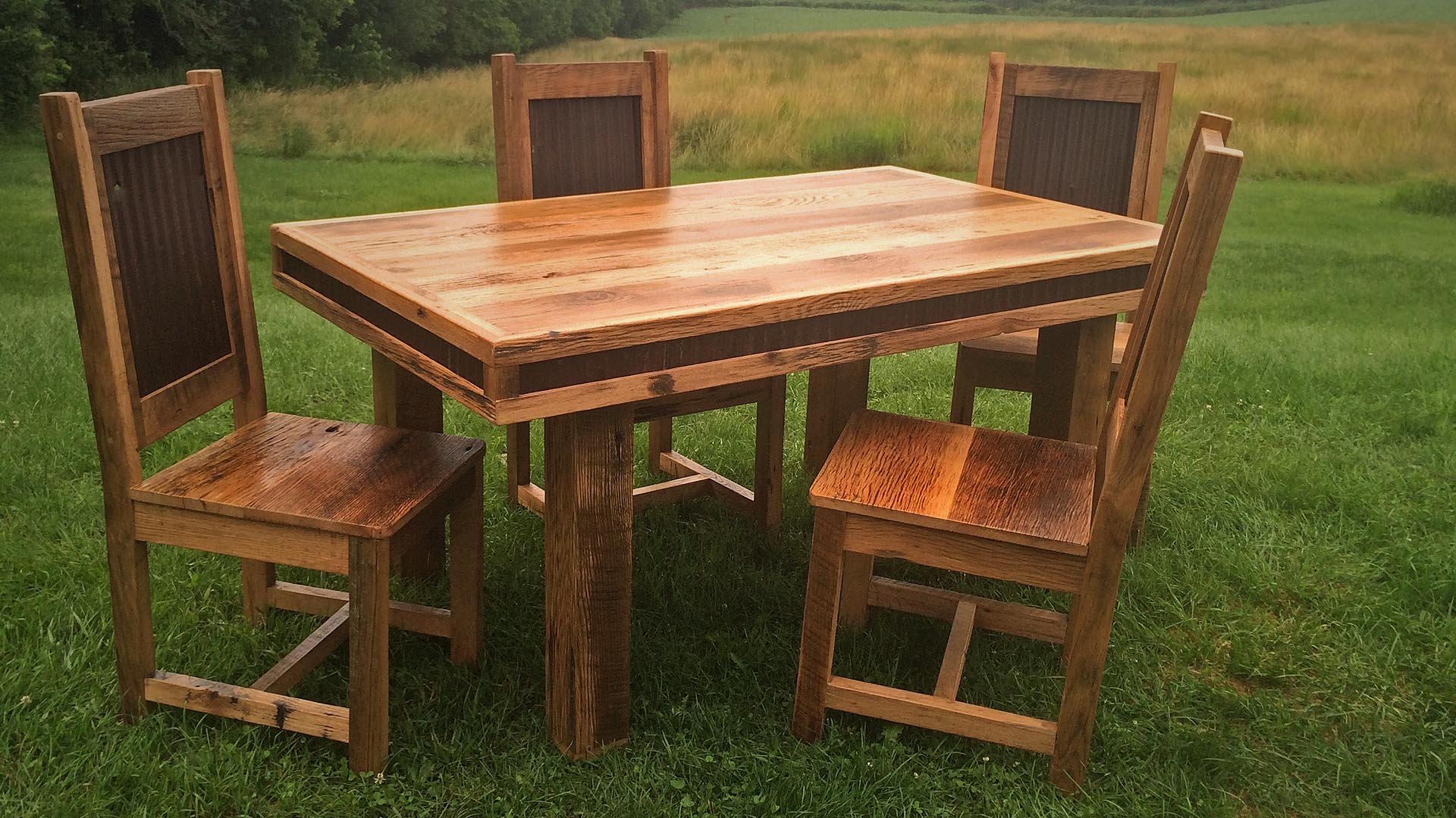 Unique Custom Furniture Reclaimed Barnwood and Fine Hardwoods