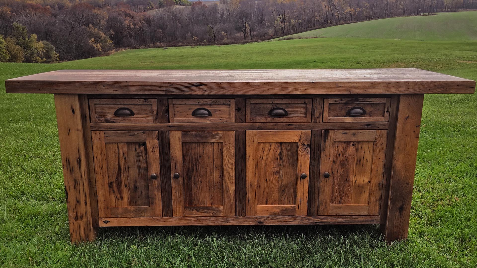 Unique Custom Furniture Reclaimed Barnwood and Fine Hardwoods