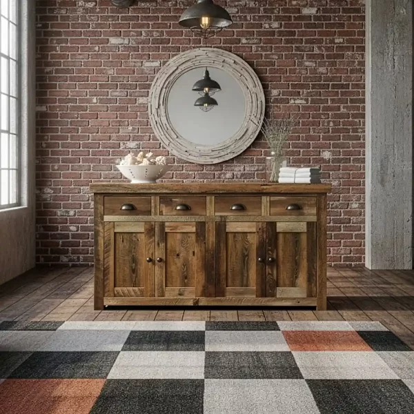 Reclaimed Barnwood Buffet 5' Width - Image 4