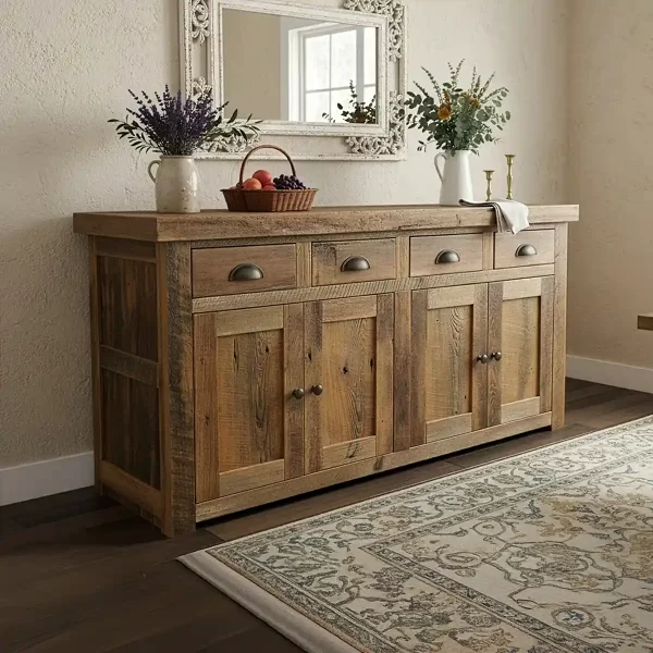 Reclaimed Barnwood Buffet 5' Width