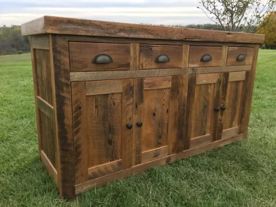Reclaimed Barnwood Buffet 5' Width