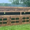 Oak Console 8' Width