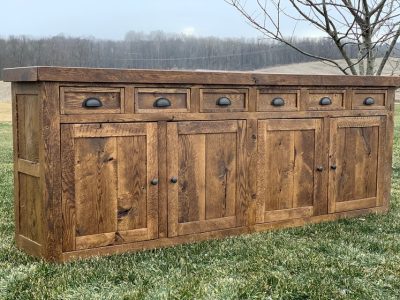 Oak Buffet 8' Width