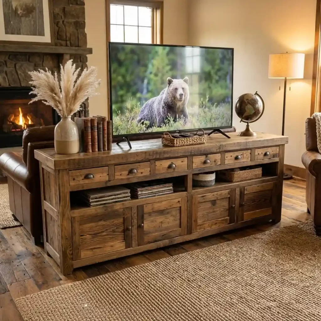 barnwood console
