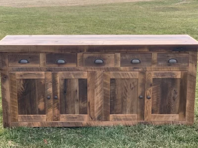 Reclaimed Barnwood Buffet 6' Width