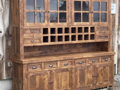 Oak Hutch 8' Width, 7' Height