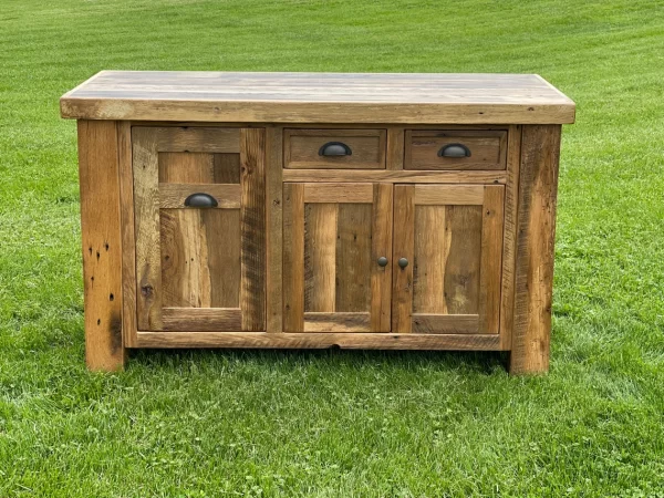 Barnwood Kitchen Island 6' Width - Image 6