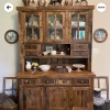 Reclaimed Barnwood Hutch 5' Width, 7' Height - Image 7