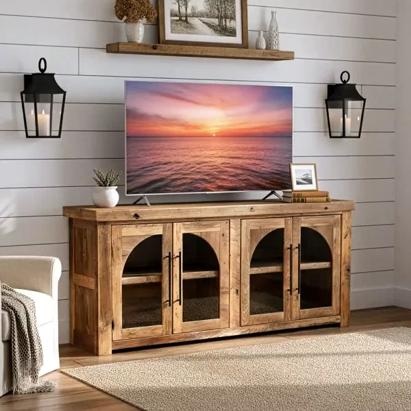 Reclaimed Barnwood TV Console