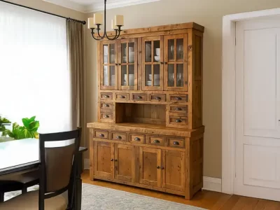 Reclaimed Barnwood Hutch