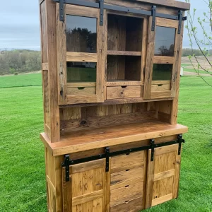 Reclaimed Barnwood Hutch