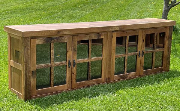 Reclaimed Barnwood Console - Image 4