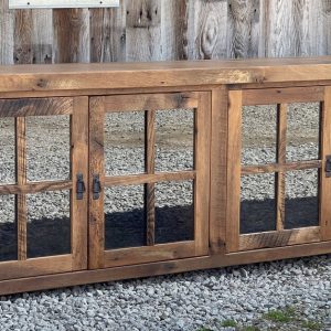 Reclaimed Barnwood Console