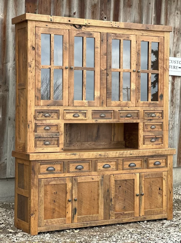 Reclaimed Barnwood Hutch