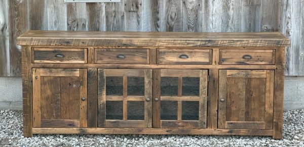 Reclaimed Barnwood Console - Image 2