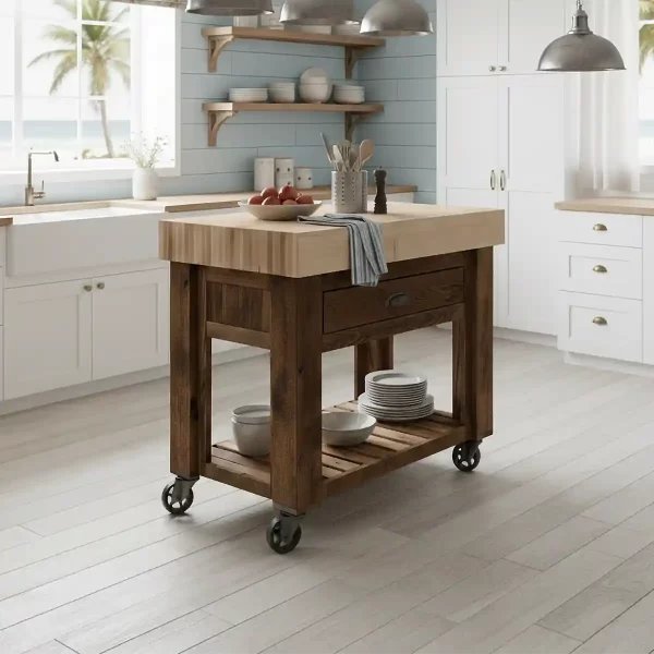 barnwood kitchen island