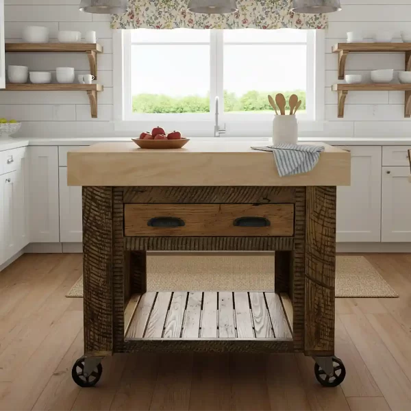 barnwood kitchen island