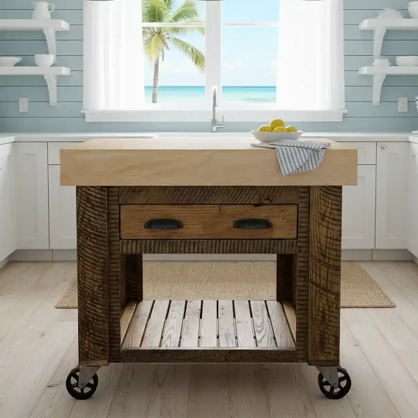 barnwood kitchen island