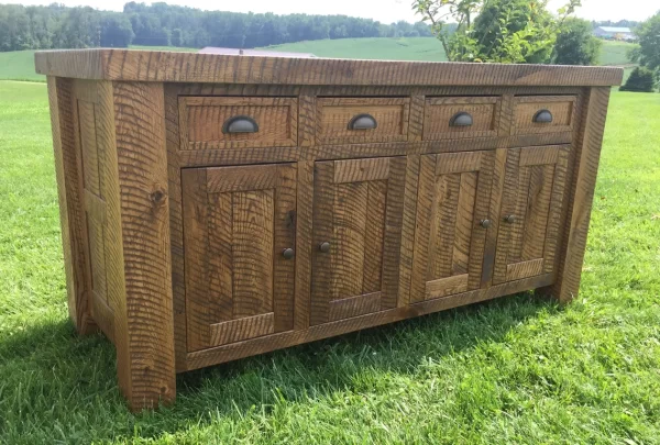 Oak Kitchen Island - Ready to Ship - Image 4