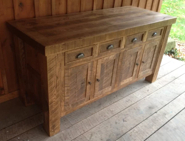 Oak Kitchen Island - Ready to Ship - Image 2