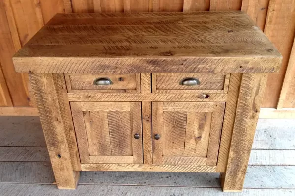 Oak Kitchen Island