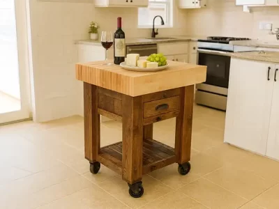 Butcher Block Kitchen Island