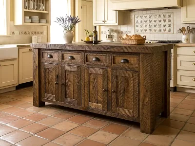 barnwood kitchen island