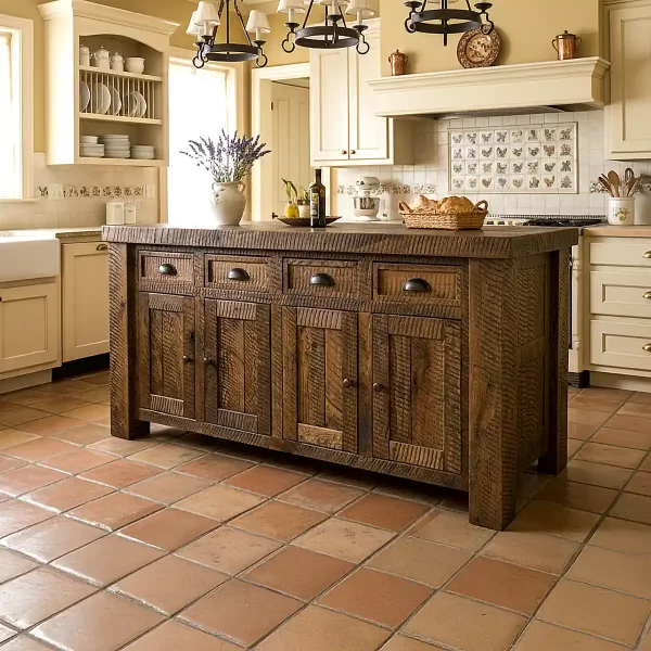 barnwood kitchen island