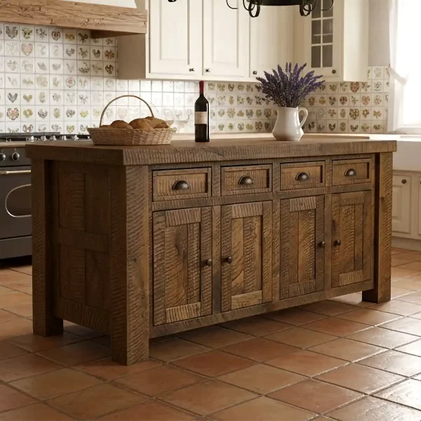 barnwood kitchen island