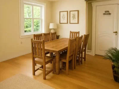 Oak Table Set 8' Length
