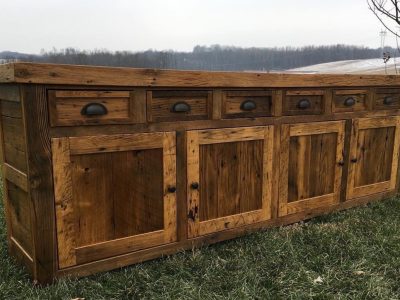 Reclaimed Barnwood Buffet