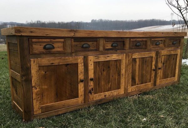 Reclaimed Barnwood Buffet