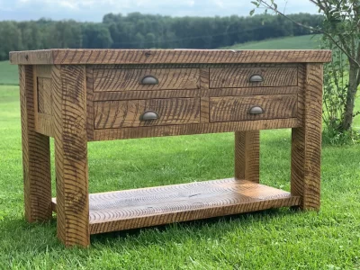Oak Sideboard Table