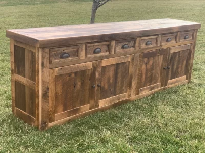 Reclaimed Oak Barnwood Buffet