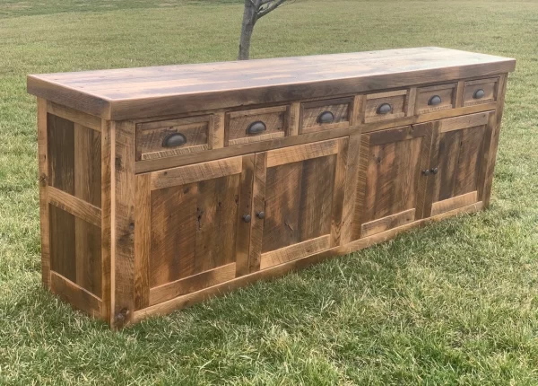 Reclaimed Oak Barnwood Buffet