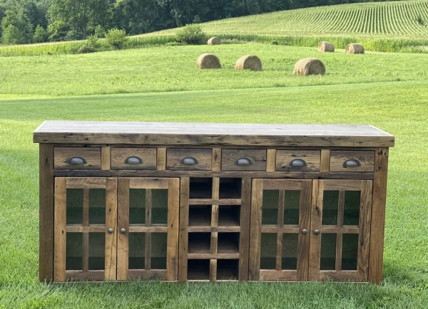 Reclaimed Barnwood Buffet - Image 3