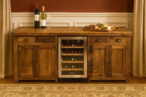Reclaimed Oak Barnwood Buffet - Image 2